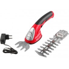 Аккум. ножницы садовые WORTEX SG 7215 в кор. + насадка-кусторез
(7.2 В, 1 акк., 1.5 А/ч, Li-Ion, шир. ножей 80 мм) Аккум. ножницы садовые WORTEX SG 7215 в кор. + насадка-кусторез
(7.2 В, 1 акк., 1.5 А/ч, Li-Ion, шир. ножей 80 мм)