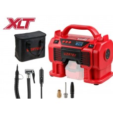 Аккум. компрессор WORTEX CTI 1810 в кор. ALL1 XLT SOLO 18 В, 11 бар, 9/360 л/мин
(160 PSI / 1100 кПа, цифровой манометр, 790 мм шланг, подсветка)