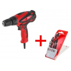 Дрель-шуруповерт WORTEX DR 1023 D в кор.+ АКЦИЯ!
(Набор сверл по дер. 5 шт. WORTEX в подарок!)