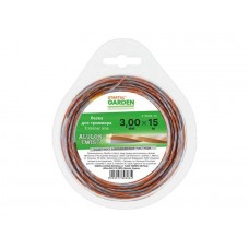 Леска ф 3.0 мм х 15 м витой квадрат сеч. ALULON TWIST STARTUL GARDEN
(содержит алюминиевые частицы) Леска ф 3.0 мм х 15 м витой квадрат сеч. ALULON TWIST STARTUL GARDEN
(содержит алюминиевые частицы)