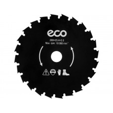 Нож для мотокосы 24 зуб. 200х2.0х25.4 мм ECO
(специальная геометрия зубьев)