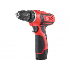 Аккум. дрель-шуруповерт WORTEX BD 1015 DLi в кор.
(10.8 В, 1 акк., 1.5 А/ч Li-Ion, 2 скор., 25 Нм, шурупы до 6 мм)