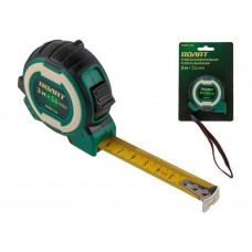 Рулетка  3м/16мм двухкомпон. корп. ВОЛАТ (быт.)
(1 мех. фиксации, ABS+TPR, УФ кольцо на корпусе рулетки)