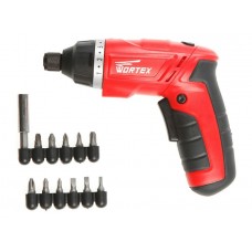 Аккум. шуруповерт WORTEX BS 4536 BLi в блистере+ набор бит
(3.6 В, 1 акк., 1.0 А/ч Li-Ion, 1 скор., 3 Нм, шурупы до 4,5 мм) Аккум. шуруповерт WORTEX BS 4536 BLi в блистере+ набор бит
(3.6 В, 1 акк., 1.0 А/ч Li-Ion, 1 скор., 3 Нм, шурупы до 4,5 мм)