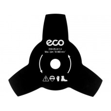 Нож для мотокосы 3 зуб. 255х1.4х25.4 мм ECO