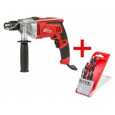 Дрель ударная WORTEX DS 1609-1 в кор. + АКЦИЯ!
(Набор сверл по дер. 5 шт (4-5-6-8-10 мм) WORTEX в подарок!)