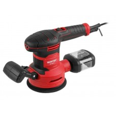 Эксцентриковая шлифмашина WORTEX RS 1245 E в кор. 430 Вт, 125 мм, 7000-14000 об/мин
(Амплитуда колебаний 2 мм, регул. об., доп. рукоятка.) Эксцентриковая шлифмашина WORTEX RS 1245 E в кор. 430 Вт, 125 мм, 7000-14000 об/мин
(Амплитуда колебаний 2 мм, регул. об., доп. рукоятка.)