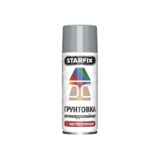 Грунтовка антикоррозийная серый STARFIX 520мл (7040)
(Серое окно)