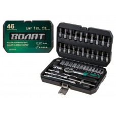 Набор головок и бит 46пр. ВОЛАТ Набор головок и бит 46пр. ВОЛАТ