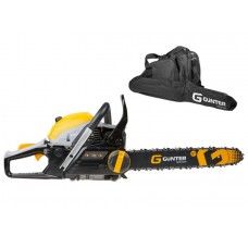 Бензопила Gunter MSH-4505 шина 40 см (16''), 3/8" LP, 1,3 мм, 57 зв.
(2.20 кВт, 2.95 л.с., 45 см3, вес 7 кг) Бензопила Gunter MSH-4505 шина 40 см (16''), 3/8" LP, 1,3 мм, 57 зв.
(2.20 кВт, 2.95 л.с., 45 см3, вес 7 кг)