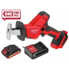 Аккум. сабельная пила WORTEX CSR 1018 E в кор. ALL1 МЕГА АКЦИЯ 18В, 1 акк., 2 Ач, дер. 100 мм
(18 В, С АКБ (2.0 А/ч) И З/У, дерево до 100 мм, металл до 6 мм, пластик до 40 мм) Аккум. сабельная пила WORTEX CSR 1018 E в кор. ALL1 МЕГА АКЦИЯ 18В, 1 акк., 2 Ач, дер. 100 мм
(18 В, С АКБ (2.0 А/ч) И З/У, дерево до 100 мм, металл до 6 мм, пластик до 40 мм)