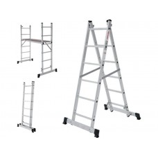 Лестница-помост алюм. 80 см 6 ступ. 11,6 кг NV1415 Новая Высота
(макс. нагрузка 150кг) Лестница-помост алюм. 80 см 6 ступ. 11,6 кг NV1415 Новая Высота
(макс. нагрузка 150кг)