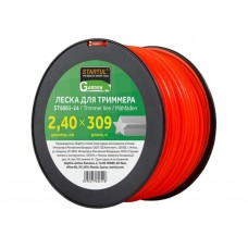 Леска ф 2.4 мм х 309 м "звездочка" STARTUL GARDEN Леска ф 2.4 мм х 309 м "звездочка" STARTUL GARDEN