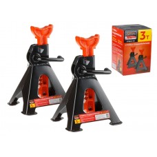 Стойка-поддомкратник 3т (2 шт) STARTUL AUTO (ST8024-03)
(h min 300мм, h max 430мм, подставки под машину регулируемые)