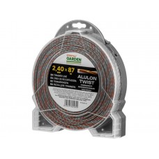 Леска ф 2.4 мм х 87 м витой квадрат сеч. ALULON TWIST STARTUL GARDEN Леска ф 2.4 мм х 87 м витой квадрат сеч. ALULON TWIST STARTUL GARDEN