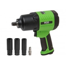 Пневмогайковерт 1/2" ECO AIW-980S
(950/1200 Нм (закр./откр.); 3 ступени крут.мом.; twin hammer; 7500 об/мин; композитн. корпус) Пневмогайковерт 1/2" ECO AIW-980S
(950/1200 Нм (закр./откр.); 3 ступени крут.мом.; twin hammer; 7500 об/мин; композитн. корпус)