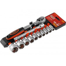 Набор головок 3/8" 10-24мм 12предм. PRO STARTUL (PRO-41438)
(пласт. подвес, 6 граней) Набор головок 3/8" 10-24мм 12предм. PRO STARTUL (PRO-41438)
(пласт. подвес, 6 граней)