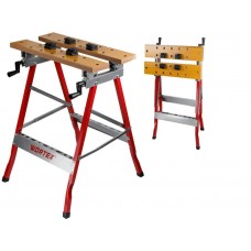 Верстак складной WORTEX WB 1560 в кор.МДФ, 605x640x790 мм, регулировка столешницы
(нагрузка до 150 кг, масса 6 кг)