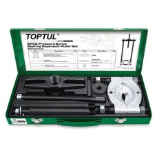 Набор универсальных съемников подшипников 8пр. 75-105мм TOPTUL (JGAD0801) Набор универсальных съемников подшипников 8пр. 75-105мм TOPTUL (JGAD0801)