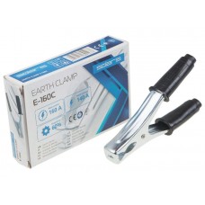 Клемма заземления 160А E-160C Solaris в кор.
(зажим массы; непрерыв. режим 140 А; макс. 160 А)