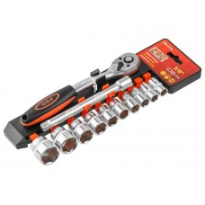 Набор головок 3/8" 10-24мм 12предм. PRO STARTUL (PRO-41238)
(пласт. подвес, 6 граней) Набор головок 3/8" 10-24мм 12предм. PRO STARTUL (PRO-41238)
(пласт. подвес, 6 граней)