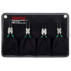 Набор съемников стопорн.колец 4шт. на полотне TOPTUL (GPAQ0401) Набор съемников стопорн.колец 4шт. на полотне TOPTUL (GPAQ0401)