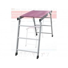 Стол малярный алюм. 78 см 2х3 ступ. 6,1 кг NV1360 Новая Высота
(макс. нагрузка 150кг, ширина 50 см, длина 75 см)