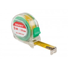Рулетка 5м/19мм прозр. корп. ВОЛАТ (быт.) Рулетка 5м/19мм прозр. корп. ВОЛАТ (быт.)