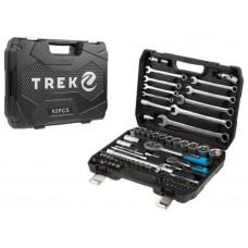 Набор головок и ключей 82пр. TREK
(1/4", 1/2", 6 граней) Набор головок и ключей 82пр. TREK
(1/4", 1/2", 6 граней)