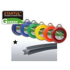 Леска ф 2.7 мм х 43 м "звездочка" STARTUL GARDEN Леска ф 2.7 мм х 43 м "звездочка" STARTUL GARDEN