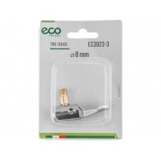 Наконечник для подкачки шин (резьба 8 мм, угловой, сталь) ECO Наконечник для подкачки шин (резьба 8 мм, угловой, сталь) ECO