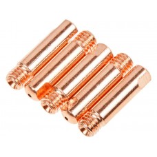Наконечник контактный Ф 1.0 мм M6х25 мм E-Cu-Al (набор 5 шт) SOLARIS
(для алюминия; сварочный наконечник, контактная трубка) Наконечник контактный Ф 1.0 мм M6х25 мм E-Cu-Al (набор 5 шт) SOLARIS
(для алюминия; сварочный наконечник, контактная трубка)