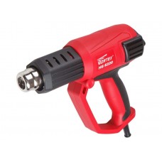 Термовоздуходувка WORTEX HG 6220 в кор.
(2000 Вт, 2 скор., 50-650 °С, плавн. рег., с ЖКИ дисплеем)