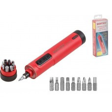 Отвертка аккумуляторная Wortex CSD 5026 в кор. 3.7 В, 0.6-1 Нм, 240-260 об/мин
(Шестигранник 6.3 мм, 223 г) Отвертка аккумуляторная Wortex CSD 5026 в кор. 3.7 В, 0.6-1 Нм, 240-260 об/мин
(Шестигранник 6.3 мм, 223 г)