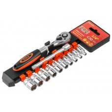 Набор головок 1/4" 4-13мм 12предм. PRO STARTUL (PRO-41214)
(пласт. подвес, 6 граней) Набор головок 1/4" 4-13мм 12предм. PRO STARTUL (PRO-41214)
(пласт. подвес, 6 граней)