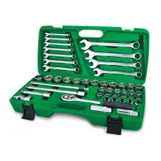 Набор головок и ключей 42предм. 1/2" 6гр. TOPTUL (GCAI4201) Набор головок и ключей 42предм. 1/2" 6гр. TOPTUL (GCAI4201)