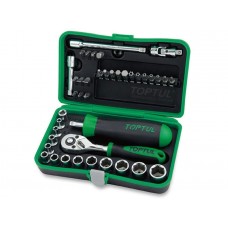 Набор головок и бит 1/4" 4-14мм 41предм. 6гр. TOPTUL (GADW4101) Набор головок и бит 1/4" 4-14мм 41предм. 6гр. TOPTUL (GADW4101)