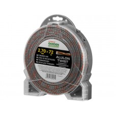 Леска ф 2.7 мм х 72 м витой квадрат сеч. ALULON TWIST STARTUL GARDEN Леска ф 2.7 мм х 72 м витой квадрат сеч. ALULON TWIST STARTUL GARDEN