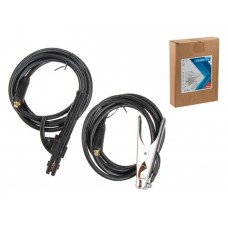 Комплект сварочный для MMA (до 200А, 3 + 3 м) SOLARIS
(разъем 9 мм (тип 10-25)) Комплект сварочный для MMA (до 200А, 3 + 3 м) SOLARIS
(разъем 9 мм (тип 10-25))