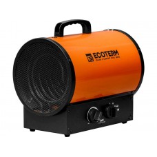 Нагреватель воздуха электр. Ecoterm EHR-05/3G
(пушка, 5 кВт, 380 В, термостат)