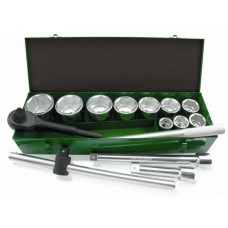 Набор головок 1" 36-80мм 14предм. 6гр. метал.кейс TOPTUL (GCAD1402) Набор головок 1" 36-80мм 14предм. 6гр. метал.кейс TOPTUL (GCAD1402)