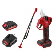 Аккум. секатор WORTEX CBS 2030 в кор. ALL1 SET + телескопическая штанга
(3 ступени регулировки, 0,76 кг) Аккум. секатор WORTEX CBS 2030 в кор. ALL1 SET + телескопическая штанга
(3 ступени регулировки, 0,76 кг)