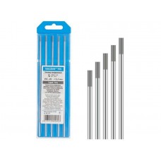 Электрод вольфрамовый серый WC-20, Ф 3,2 мм (набор 5 шт) SOLARIS Электрод вольфрамовый серый WC-20, Ф 3,2 мм (набор 5 шт) SOLARIS