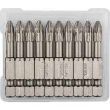 KRAFTOOL PZ2, 50 мм, 10 шт., кованые профессиональные биты X-DRIVE 26123-2-50-10 KRAFTOOL PZ2, 50 мм, 10 шт., кованые профессиональные биты X-DRIVE 26123-2-50-10
