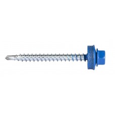 ЗУБР 50 х 4.8 мм, 250 шт., RAL 5005 синий насыщенный, СКД саморезы кровельные для деревянной обрешетки 4-300315-48-050-5005 Профессионал ЗУБР 50 х 4.8 мм, 250 шт., RAL 5005 синий насыщенный, СКД саморезы кровельные для деревянной обрешетки 4-300315-48-050-5005 Профессионал