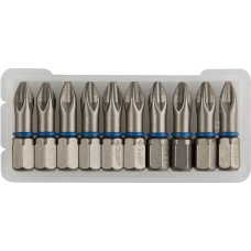 ЗУБР PH2, 25 мм, 10 шт., бита кованая, торсионная ЭКСПЕРТ 26011-2-25-10 ЗУБР PH2, 25 мм, 10 шт., бита кованая, торсионная ЭКСПЕРТ 26011-2-25-10