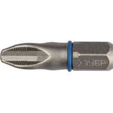 ЗУБР PH3, 25 мм, 2 шт., бита кованая, торсионная ЭКСПЕРТ 26011-3-25-2 ЗУБР PH3, 25 мм, 2 шт., бита кованая, торсионная ЭКСПЕРТ 26011-3-25-2