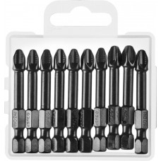 ЗУБР PH3, 50 мм, 10 шт., кованые биты "ПРОФИ" Phillips 26021-3-50-S10 ЗУБР PH3, 50 мм, 10 шт., кованые биты "ПРОФИ" Phillips 26021-3-50-S10