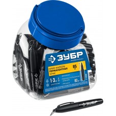 ЗУБР МП-8 1-3 мм, 80 шт, заостренный, черный, перманентный мини-маркер, Профессионал (06331-2) ЗУБР МП-8 1-3 мм, 80 шт, заостренный, черный, перманентный мини-маркер, Профессионал (06331-2)