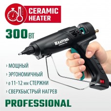 KRAFTOOL 11-12 мм, 300 Вт, выход клея 45 г/мин, пистолет клеевой (термоклеящий) Industrial 300 06842 KRAFTOOL 11-12 мм, 300 Вт, выход клея 45 г/мин, пистолет клеевой (термоклеящий) Industrial 300 06842